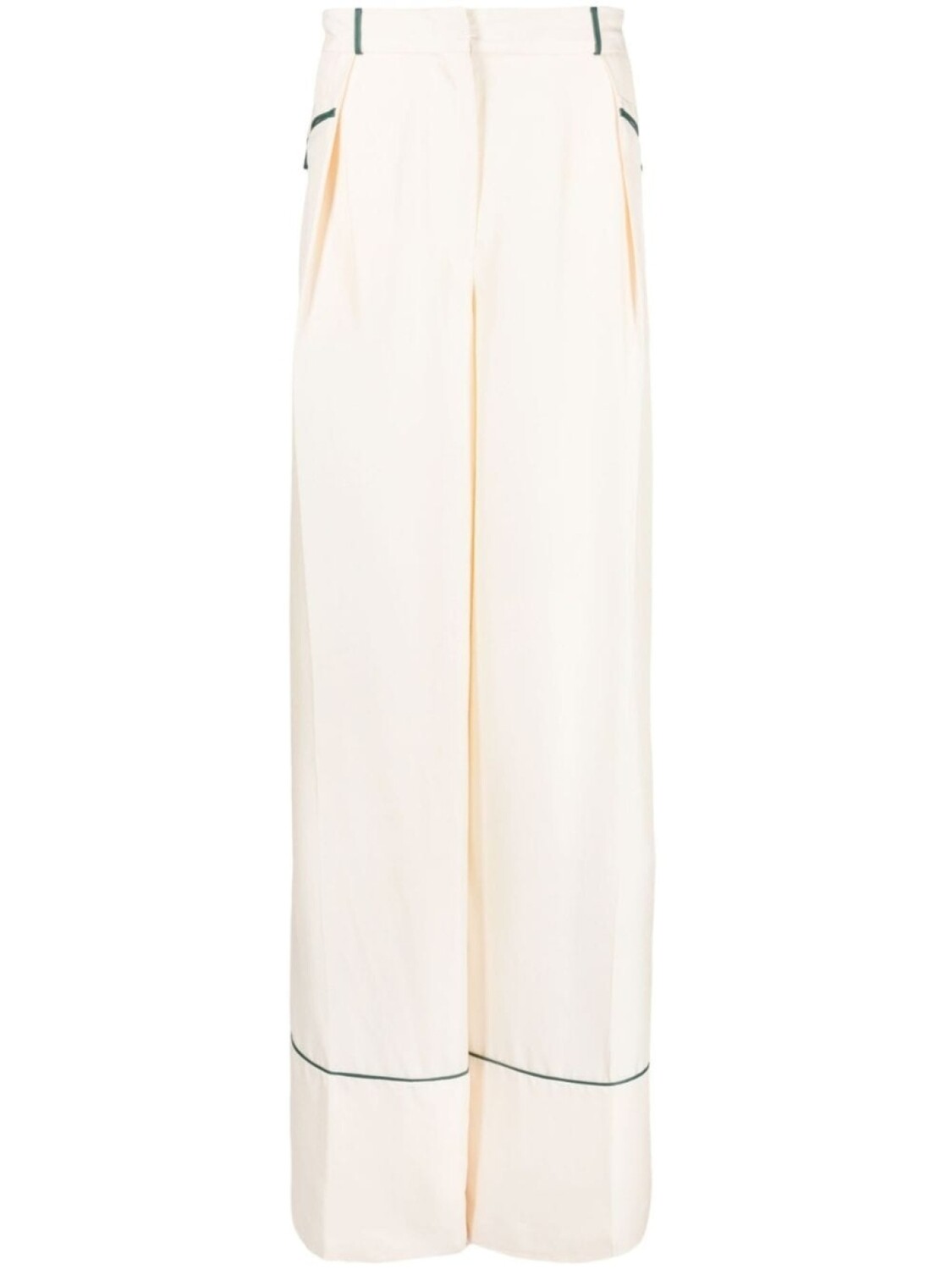 Bally шелковые пижамные брюки с контрастным кантом, белый
Bally шелковые пижамные брюки с контрастным кантом, белый