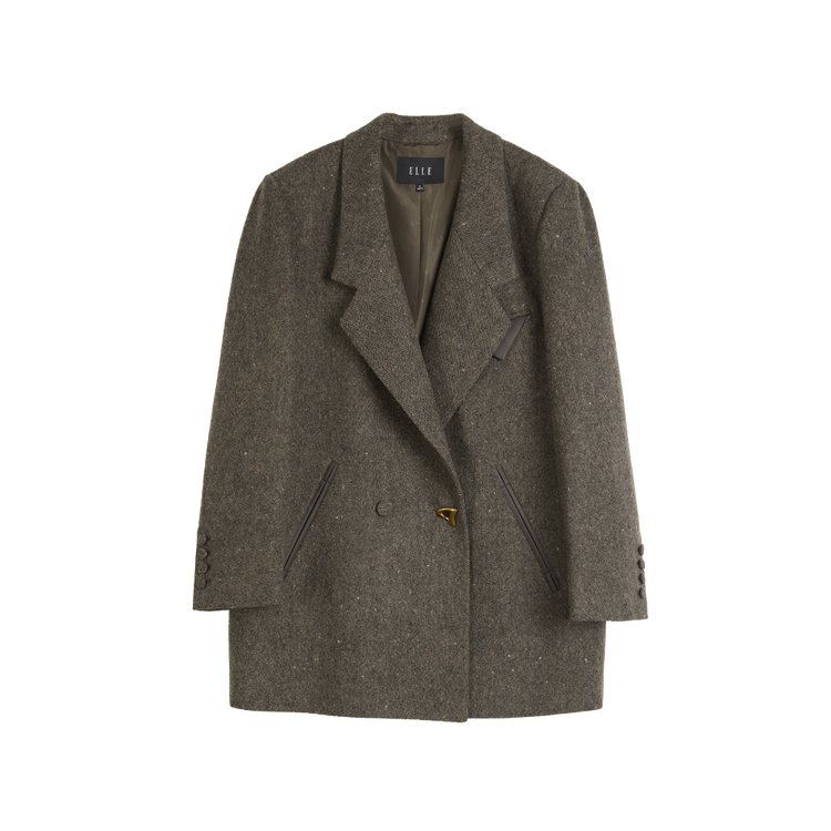 ELLE Костюм деловой женский темно-коричневый
ELLE Костюм деловой женский темно-коричневый