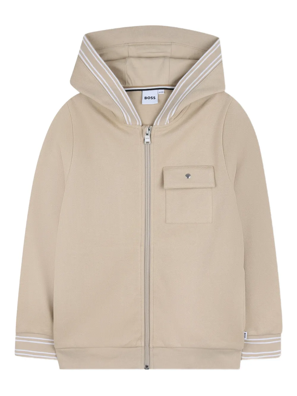 Худи на молнии Boss Kidswear, бежевый
Худи на молнии Boss Kidswear, бежевый