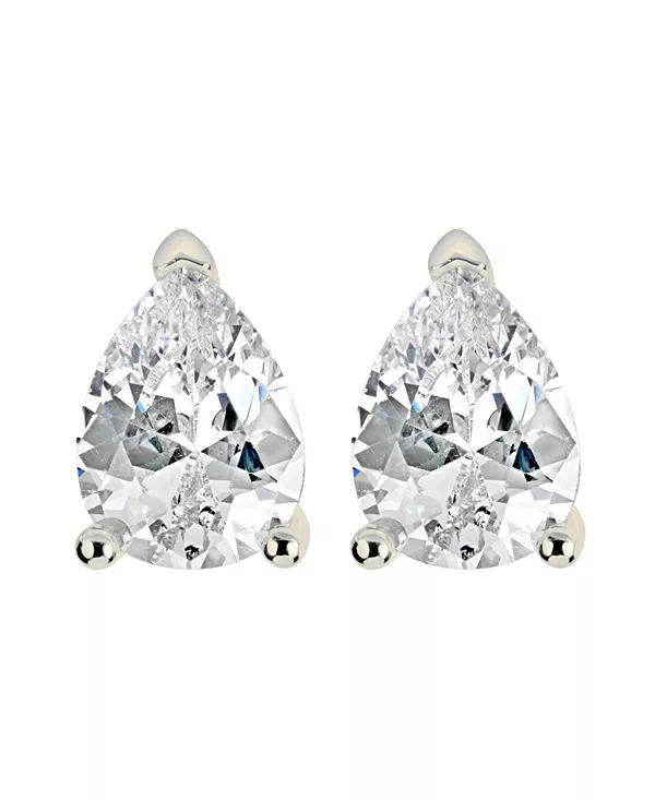 Классические серьги-гвоздики Suzy Levian из стерлингового серебра с кубическим цирконием грушевидной огранки Suzy Levian New York, silver
Классические серьги-гвоздики Suzy Levian из стерлингового серебра с кубическим цирконием грушевидной огранки Suzy Levian New York, silver