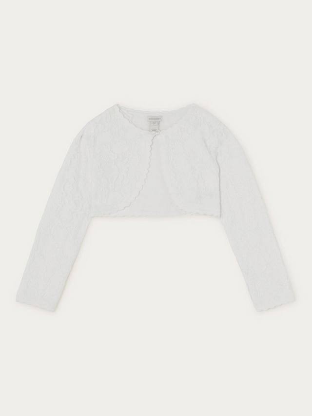 Детский кардиган с кружевными воланами Monsoon, Ivory
Детский кардиган с кружевными воланами Monsoon, Ivory