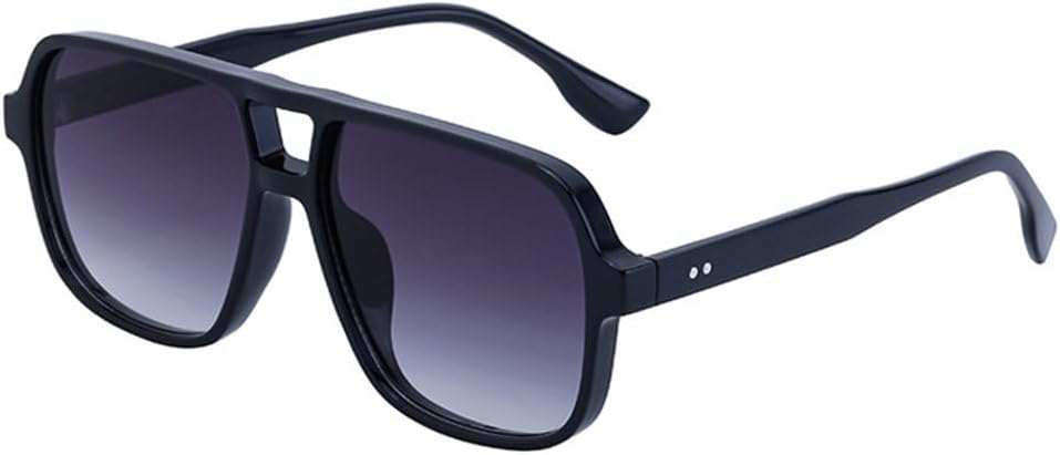 Ретро солнцезащитные очки с двойной перемычкой для женщин, градиентные солнцезащитные очки UV400, модные солнцезащитные очки для мужчин с заклепками MUTYNE, Black Gray Gradient
Ретро солнцезащитные очки с двойной перемычкой для женщин, градиентные солнцезащитные очки UV400, модные солнцезащитные очки для мужчин с заклепками MUTYNE, Black Gray Gradient