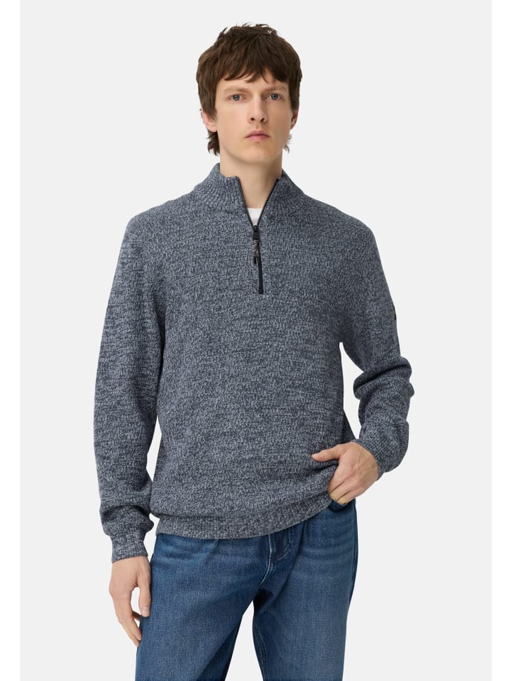 Camel Active Вязаный пуловер с меланжевой текстурой чернильно-синего цвета
Camel Active Вязаный пуловер с меланжевой текстурой чернильно-синего цвета