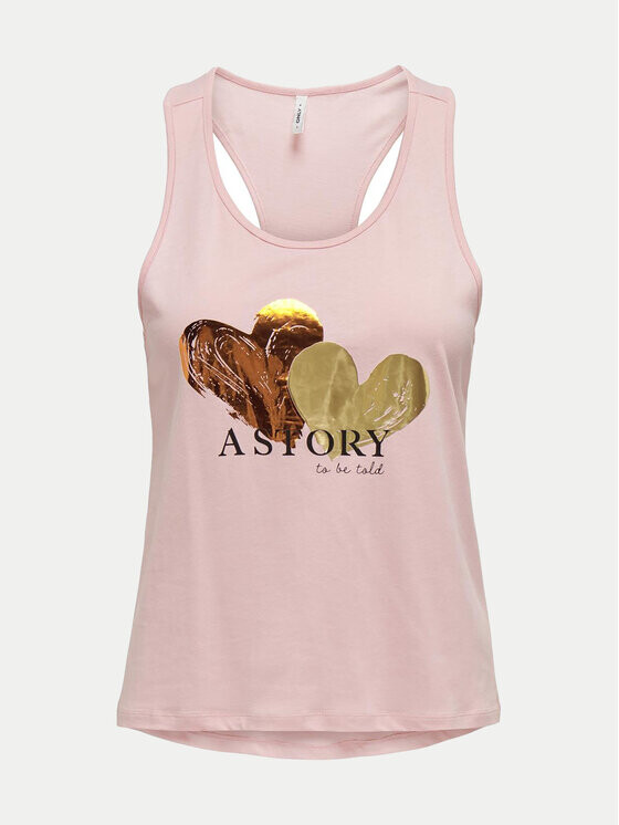 Топ стандартного кроя Only, розовый
Топ стандартного кроя Only, розовый