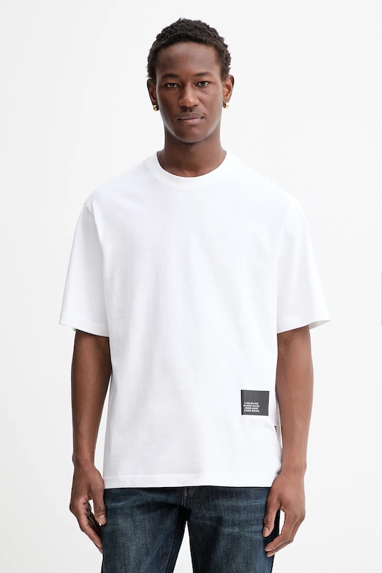 Футболка badge boxy из хлопка G-Star, белый
Футболка badge boxy из хлопка G-Star, белый