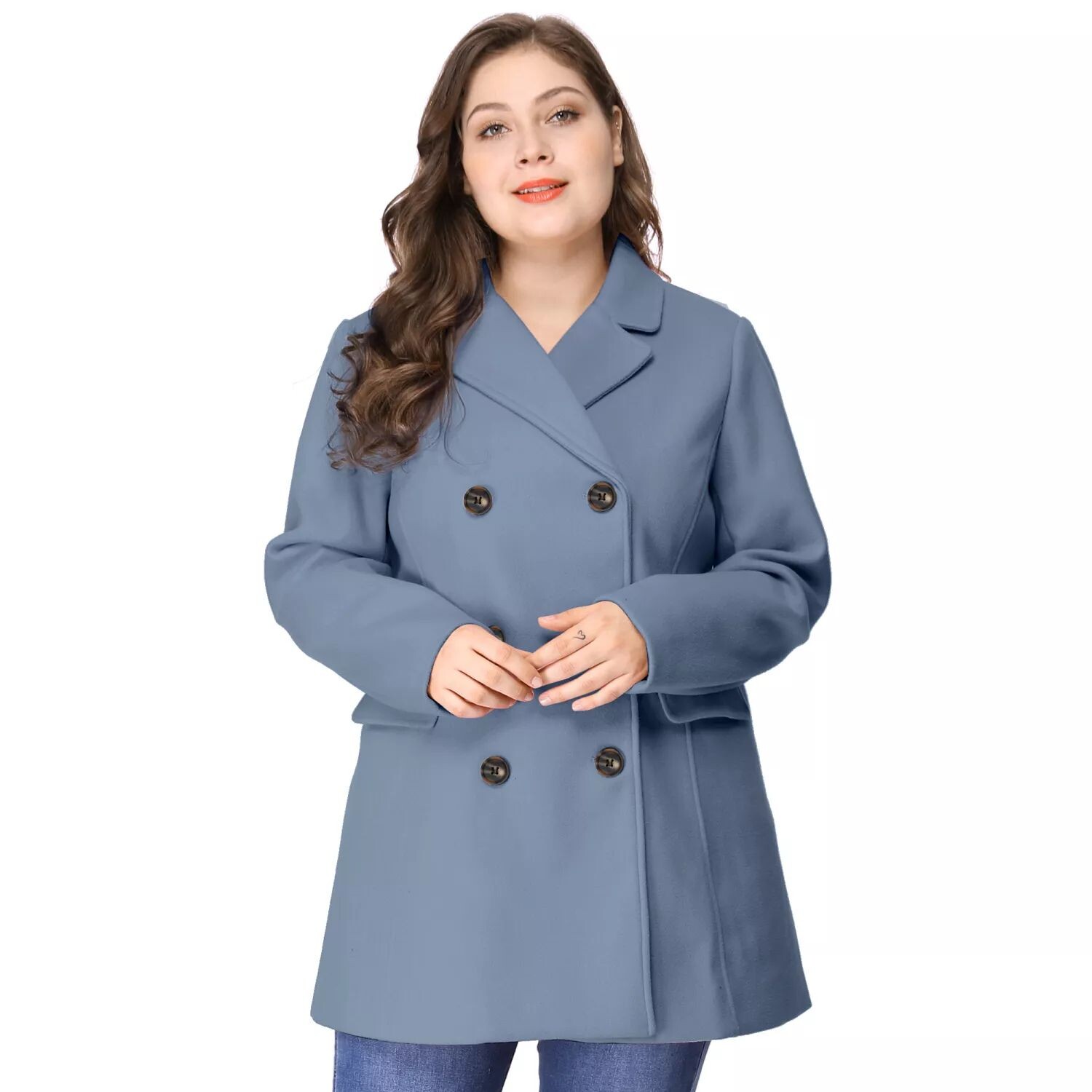 Женская зимняя верхняя одежда больших размеров, двубортное пальто средней длины Agnes Orinda, черный
Женская зимняя верхняя одежда больших размеров, двубортное пальто средней длины Agnes Orinda, черный