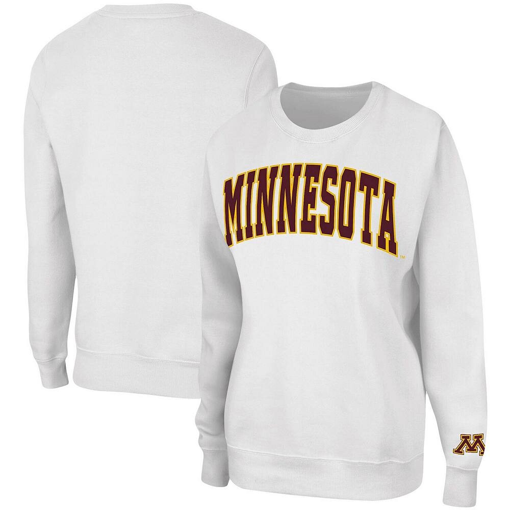 Женский пуловер-свитшот Colosseum White Minnesota Golden Gophers Campanile белого цвета, цвет Min White
Женский пуловер-свитшот Colosseum White Minnesota Golden Gophers Campanile белого цвета, цвет Min White