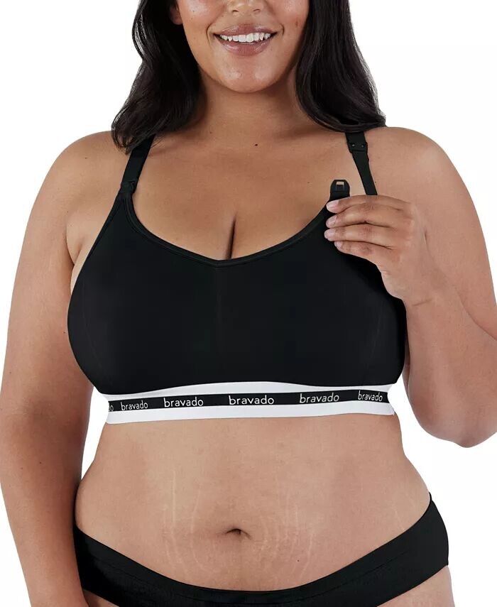Женский оригинальный бюстгальтер для кормления с удлиненной чашкой Bravado Designs, черный
Женский оригинальный бюстгальтер для кормления с удлиненной чашкой Bravado Designs, черный