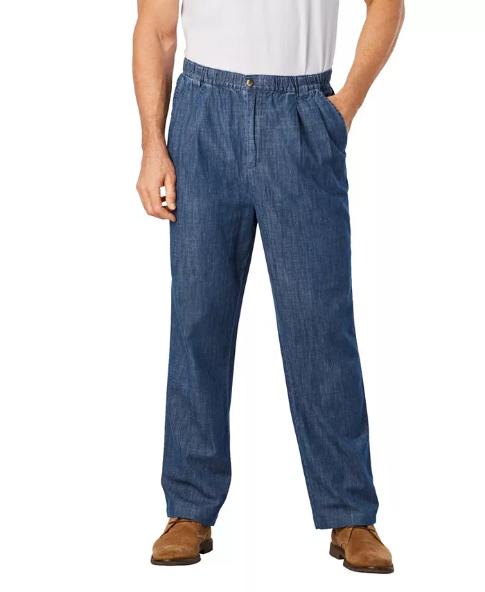 Широкие и длинные брюки Knockarounds со складками и полностью эластичным поясом KingSize, коричневый
Широкие и длинные брюки Knockarounds со складками и полностью эластичным поясом KingSize, коричневый