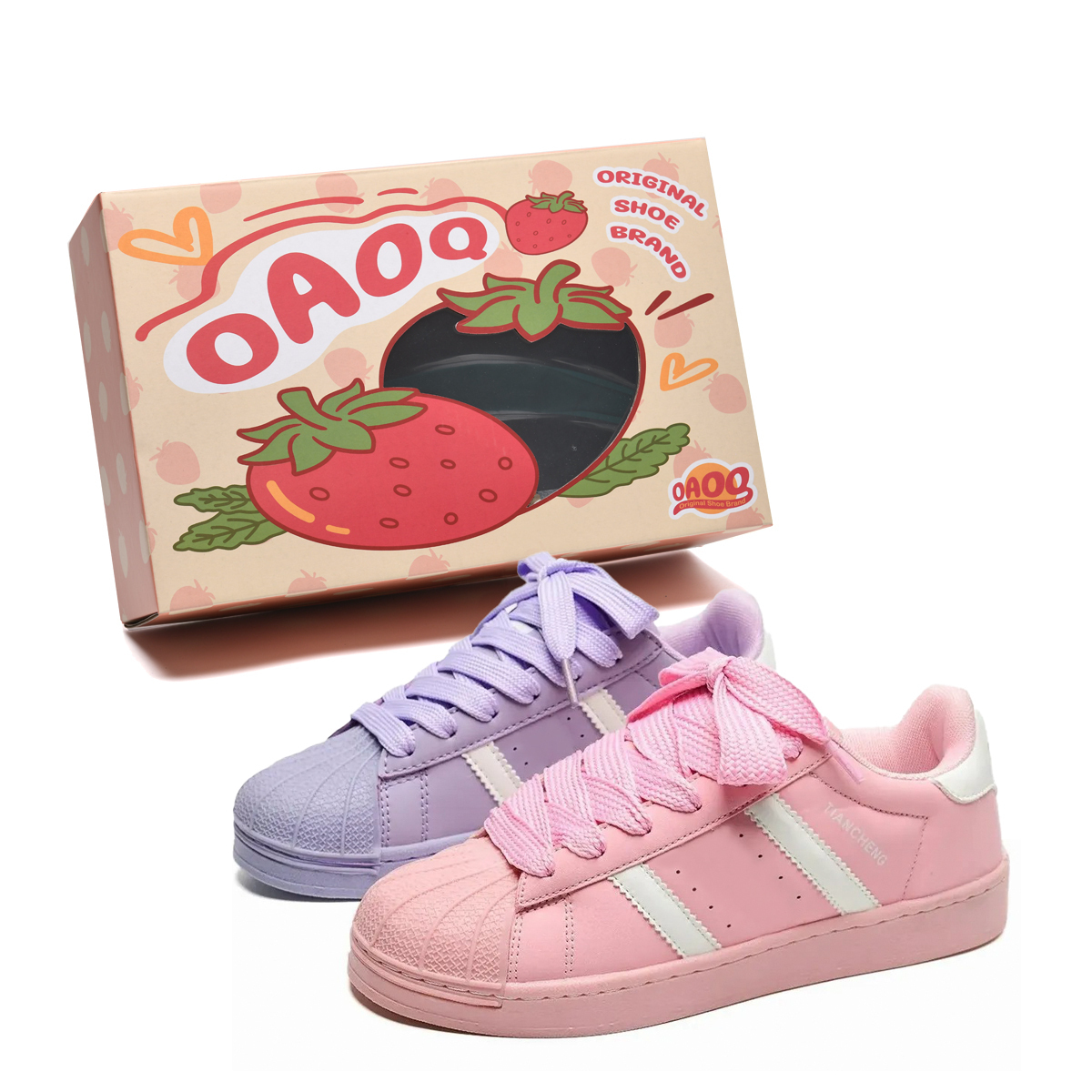 OAOQ Амортизирующие, износостойкие, легкие и дышащие низкие скейтерские кроссовки унисекс - розово-фиолетовые непарные, цвет Pink Purple Mismatched
OAOQ Амортизирующие, износостойкие, легкие и дышащие низкие скейтерские кроссовки унисекс - розово-фиолетовые непарные, цвет Pink Purple Mismatched