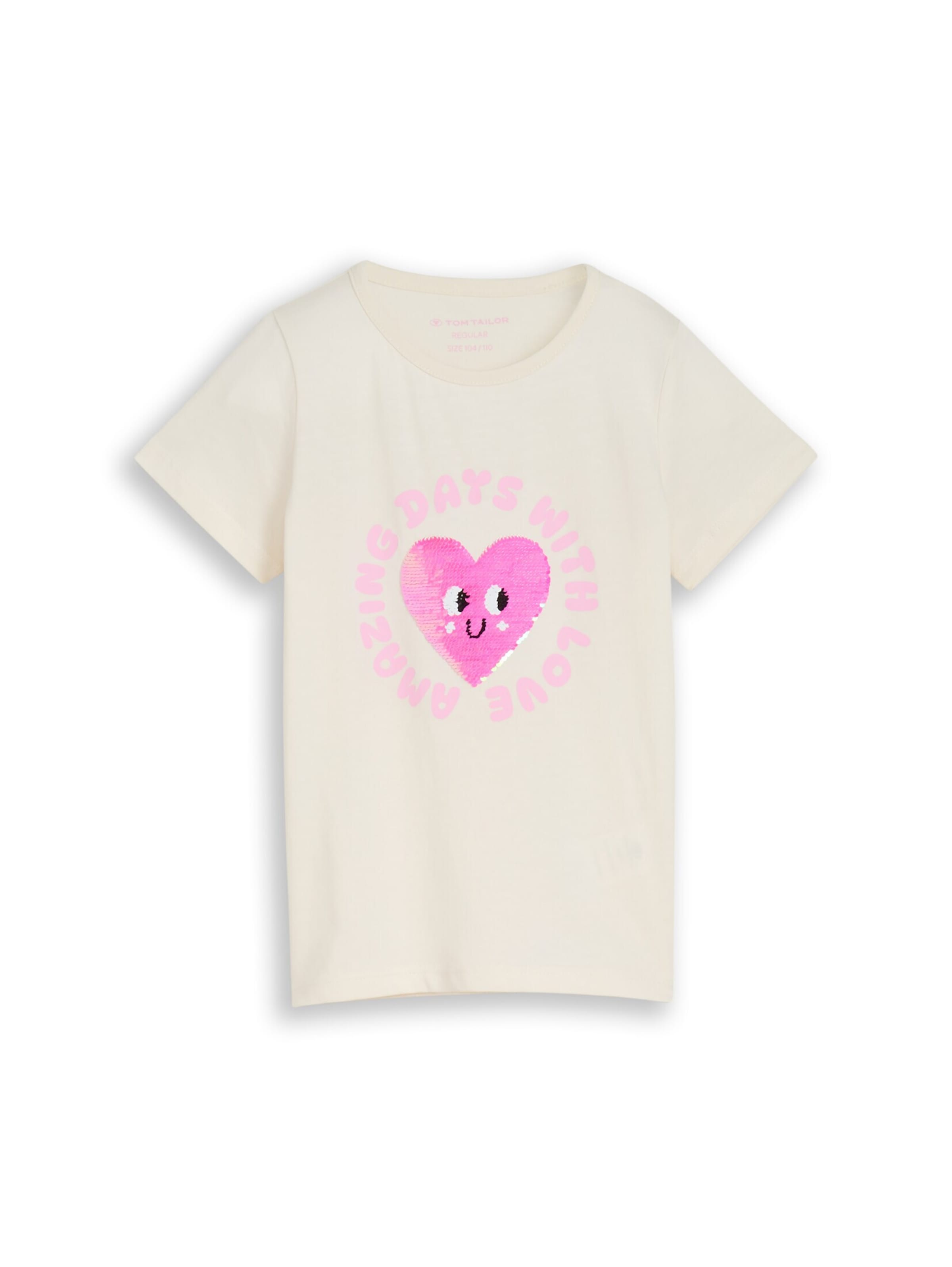 TOM TAILOR Футболка в белом цвете, Wool White
TOM TAILOR Футболка в белом цвете, Wool White