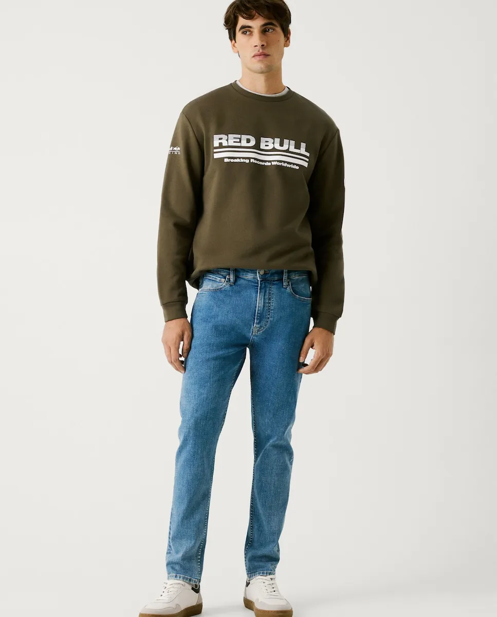 Мужские облегающие джинсы Red Bull Racing Pepe Jeans, синий
Мужские облегающие джинсы Red Bull Racing Pepe Jeans, синий