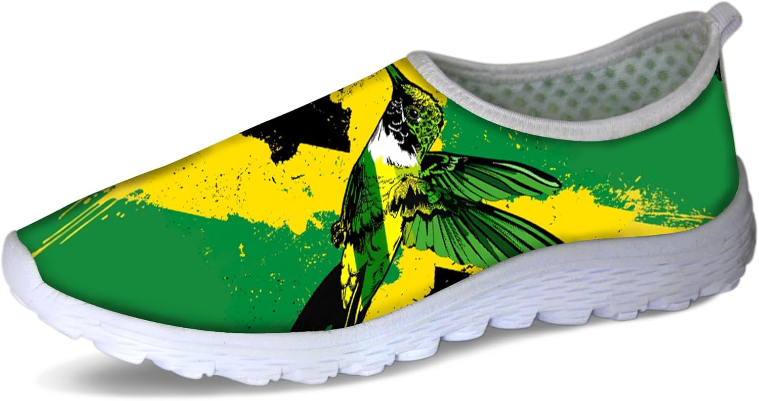 Мужские кроссовки Forchrinse Moon Star, женские прогулочные слипоны, спортивные кеды в патриотическом стиле, дышащие, Jamaican Flag Hummingbird
Мужские кроссовки Forchrinse Moon Star, женские прогулочные слипоны, спортивные кеды в патриотическом стиле, дышащие, Jamaican Flag Hummingbird
