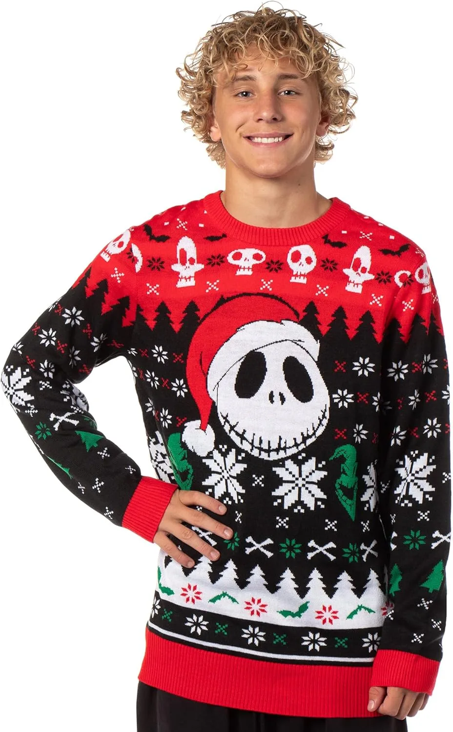 Свитер Mad Engine The Nightmare Before Christmas мужской Santa Jack
Свитер Mad Engine The Nightmare Before Christmas мужской Santa Jack