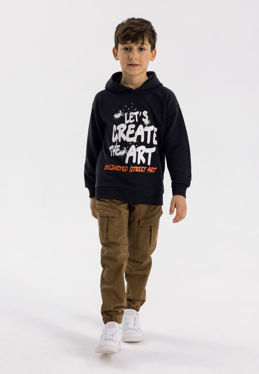 Брюки-карго POCKETS MINOTI, коричневый
Брюки-карго POCKETS MINOTI, коричневый