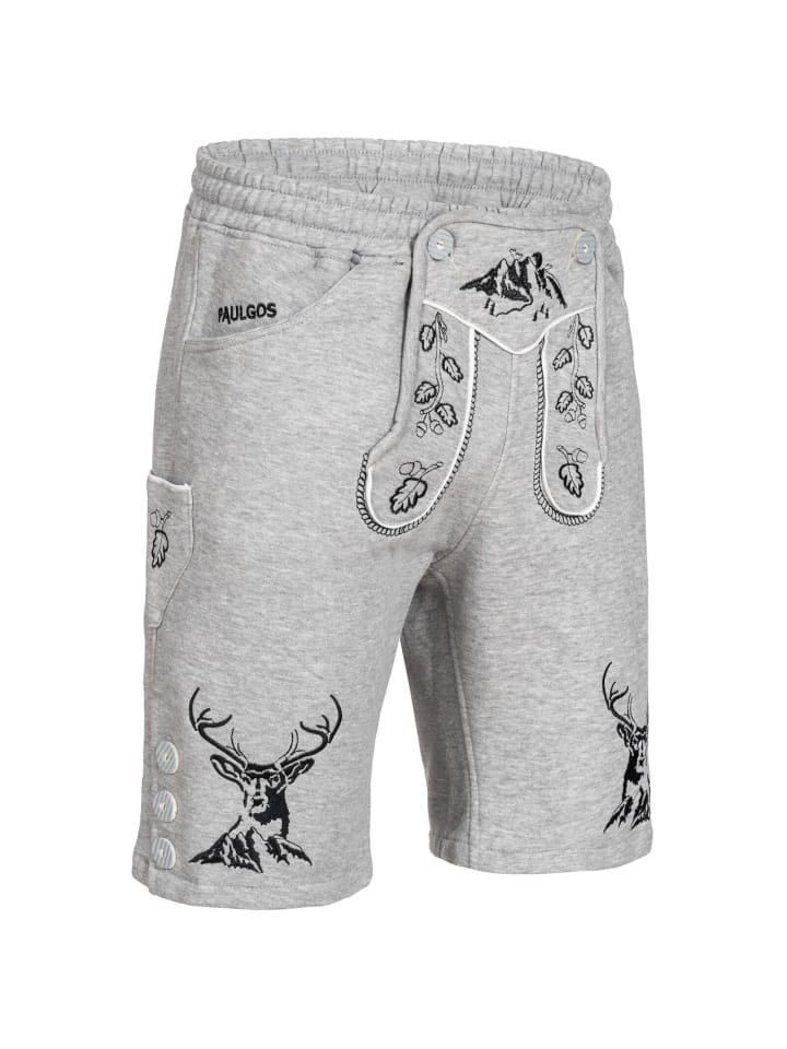 PAULGOS Спортивные брюки в традиционном стиле, кожаные брюки-бермуды JOK4, светло-серый цвет
PAULGOS Спортивные брюки в традиционном стиле, кожаные брюки-бермуды JOK4, светло-серый цвет