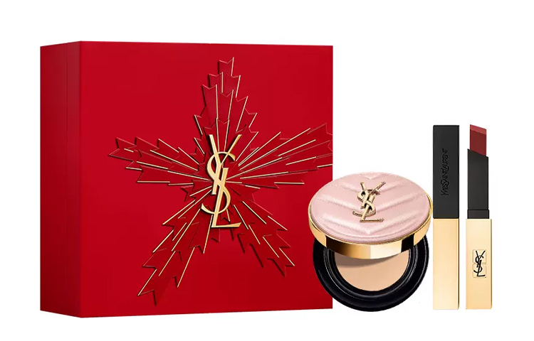 SAINT LAURENT Розовый Air Cushion новогодний лимитированный набор Foundation Travel Kit для макияжа
SAINT LAURENT Розовый Air Cushion новогодний лимитированный набор Foundation Travel Kit для макияжа