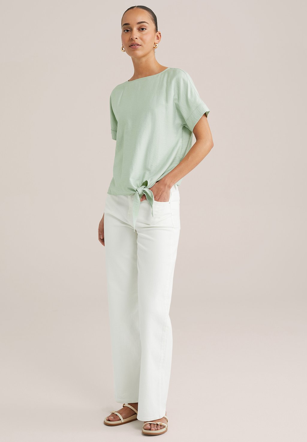 Блуза WE Fashion, мятный
Блуза WE Fashion, мятный