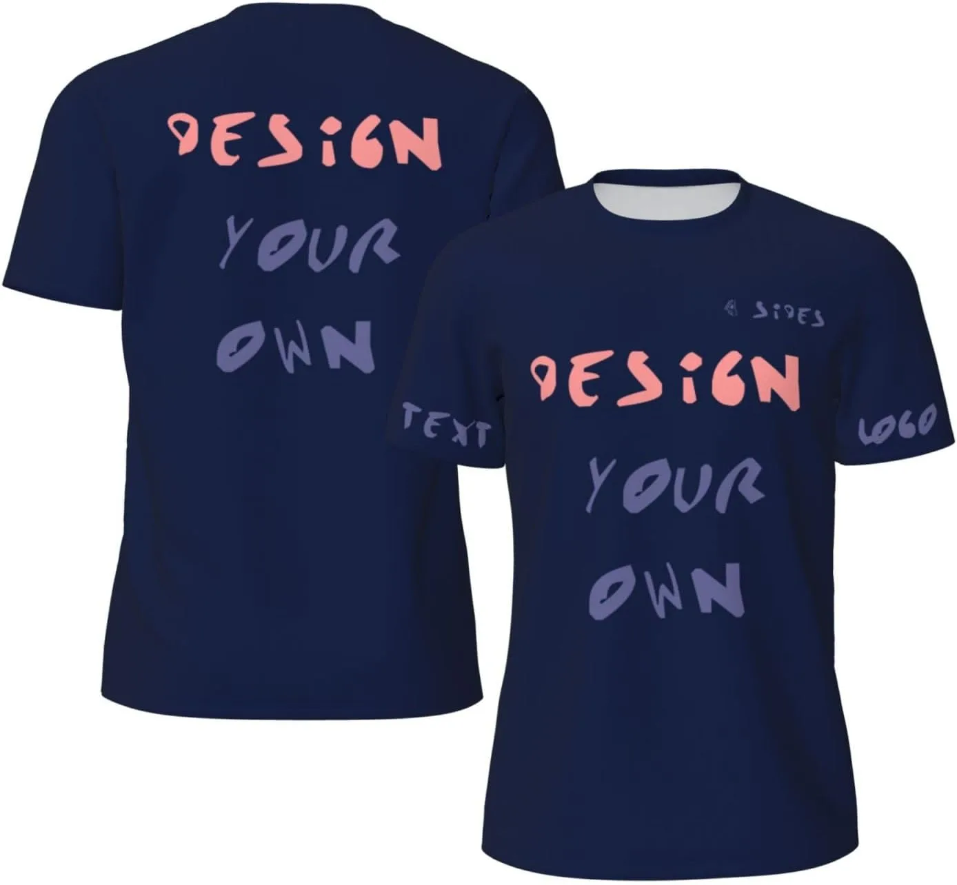 Футболка Custom с принтом на 4 сторонах
Футболка Custom с принтом на 4 сторонах