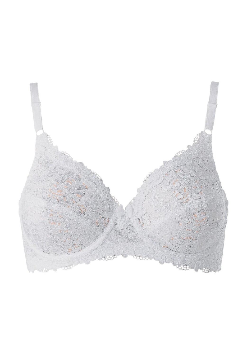 Женский кружевной бюстгальтер на косточках Compliment Triumph, белый
Женский кружевной бюстгальтер на косточках Compliment Triumph, белый