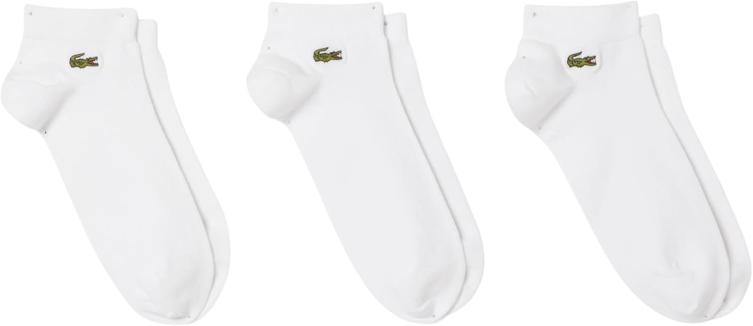 Набор из 3 низких носков Lacoste унисекс, White
Набор из 3 низких носков Lacoste унисекс, White