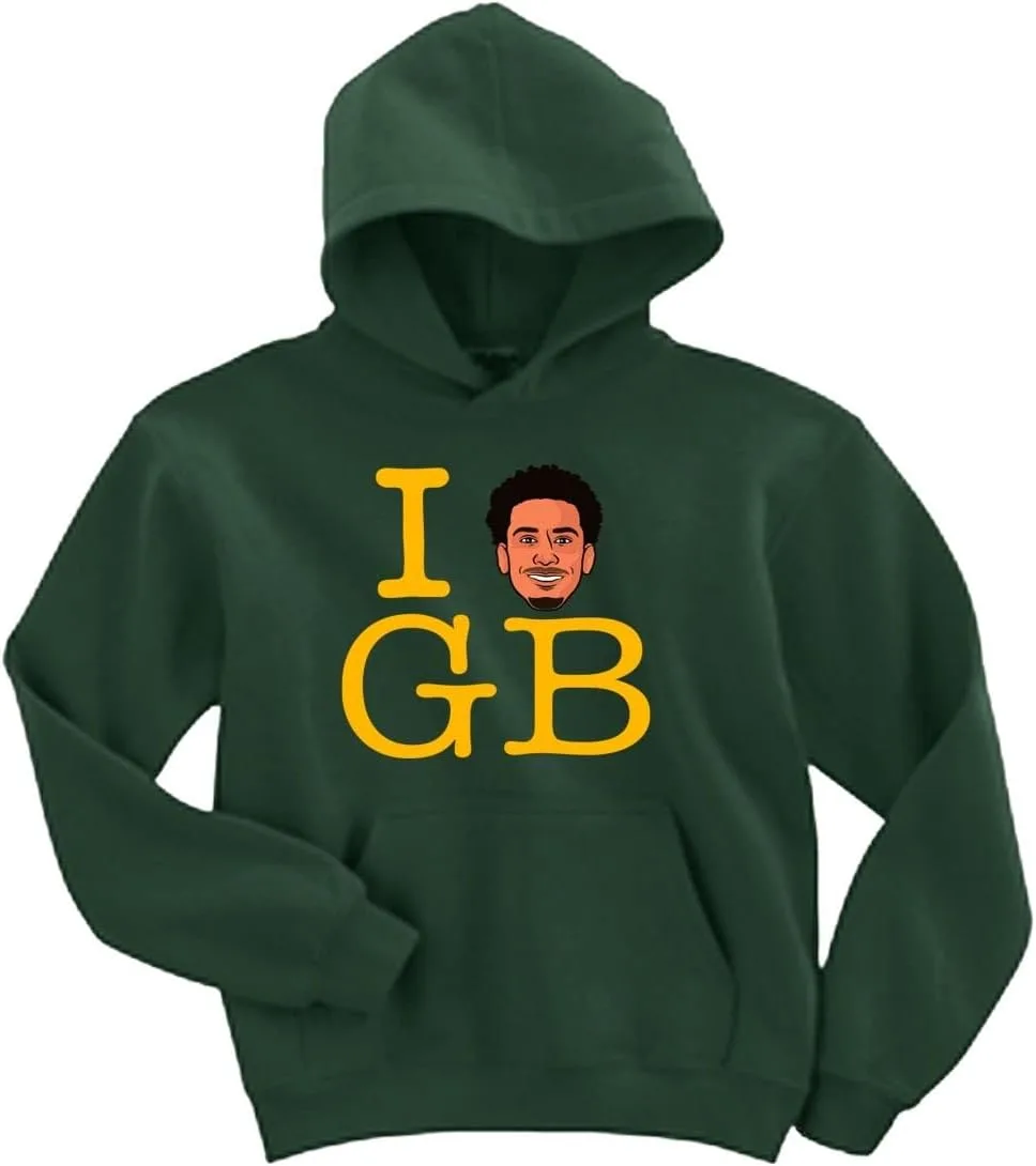 Толстовка с капюшоном Jordan Love I Love GB Green Bay Mountee Apparel
Толстовка с капюшоном Jordan Love I Love GB Green Bay Mountee Apparel