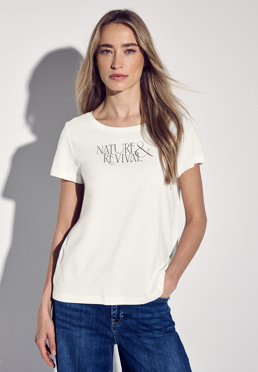 Футболка с принтом Street One, молочный
Футболка с принтом Street One, молочный