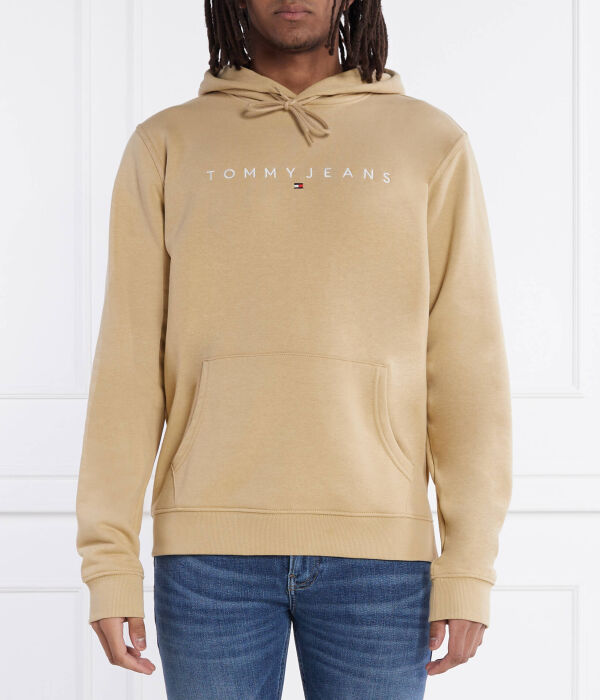 Толстовка мужская Tommy Jeans с капюшоном, бежевый 
Толстовка мужская Tommy Jeans с капюшоном, бежевый