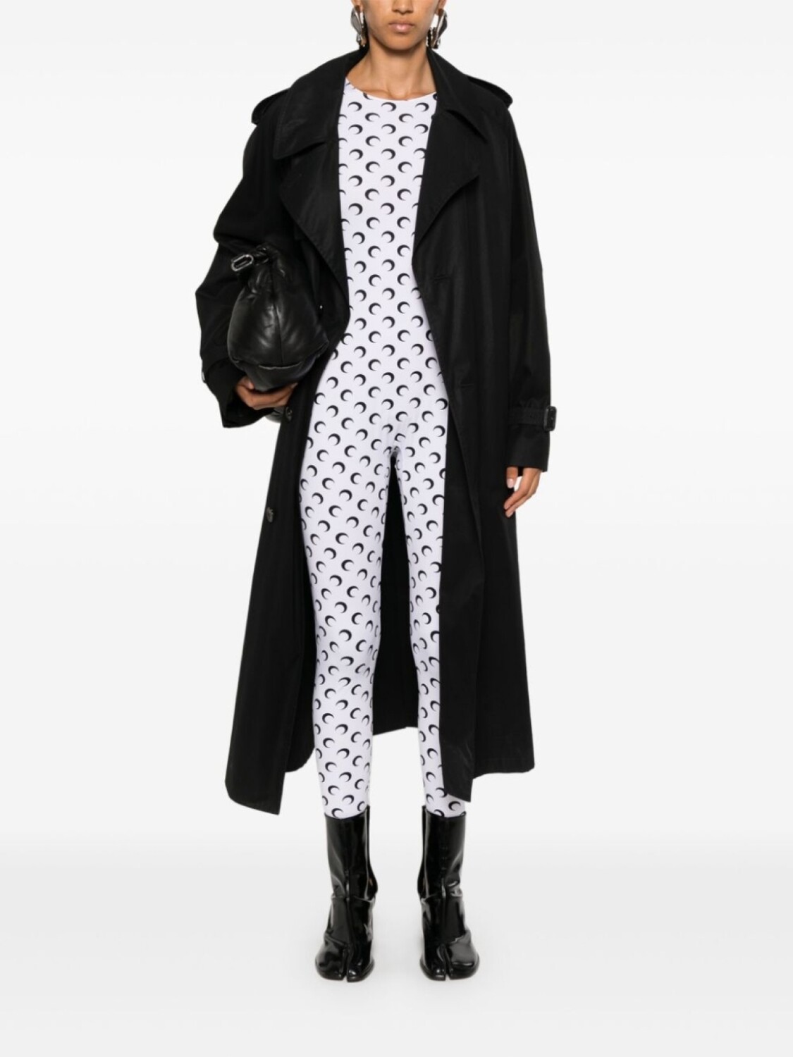 Marine Serre комбинезон с принтом, белый
Marine Serre комбинезон с принтом, белый