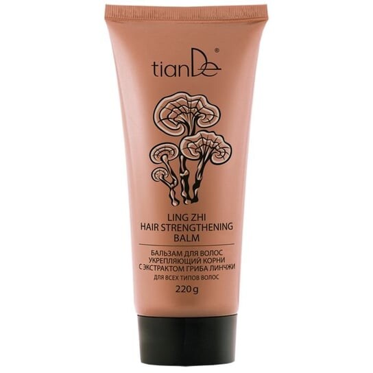 Бальзам для волос укрепляющий волосяные фолликулы с экстрактом Лин Чжи 220 г ТИАНДЕ, Tiande
Бальзам для волос укрепляющий волосяные фолликулы с экстрактом Лин Чжи 220 г ТИАНДЕ, Tiande