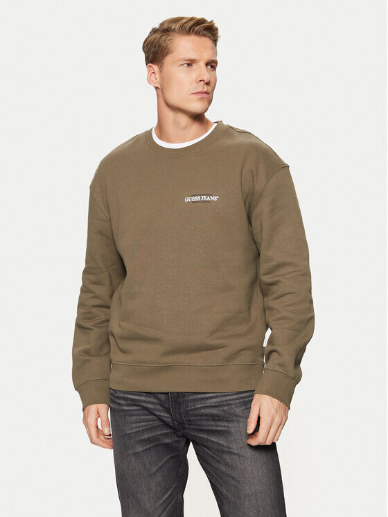 Толстовка обычного кроя Guess Jeans, хаки
Толстовка обычного кроя Guess Jeans, хаки