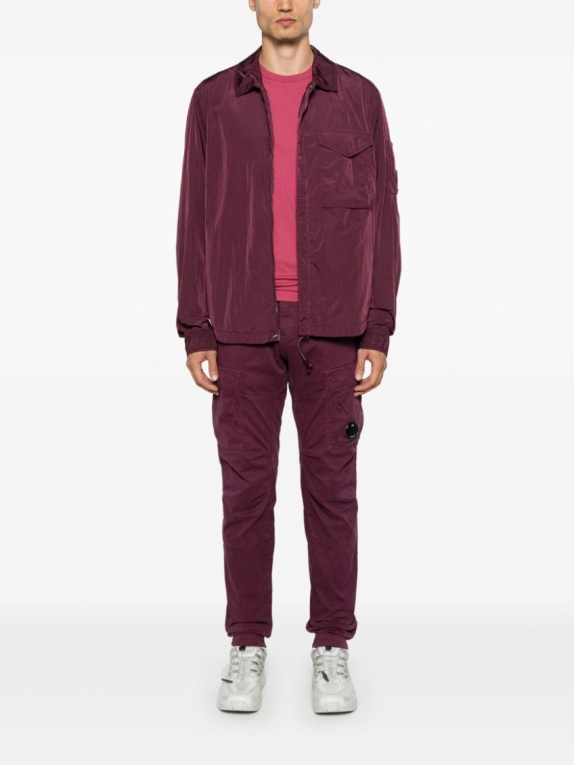 C.P. Company брюки с линзами, фиолетовый 
C.P. Company брюки с линзами, фиолетовый