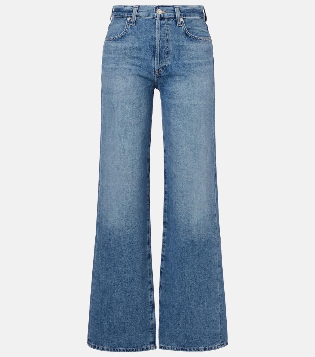 Джинсы Annina с высокой посадкой и широкими штанинами Citizens of Humanity, Meuse
Джинсы Annina с высокой посадкой и широкими штанинами Citizens of Humanity, Meuse