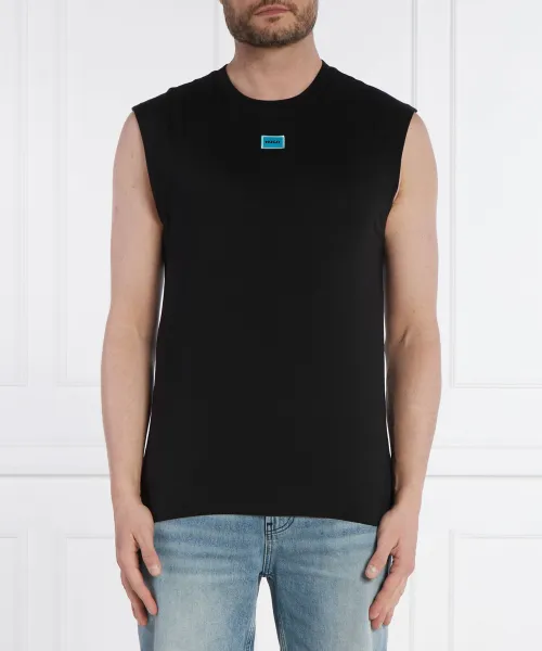 Майка данкто Regular fit Hugo, черный 
Майка данкто Regular fit Hugo, черный