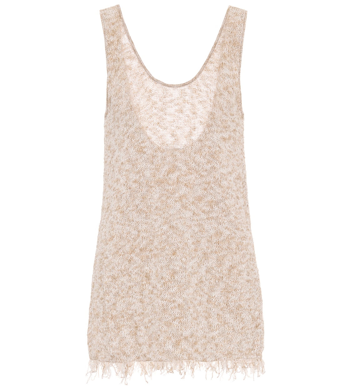 Майка из смесового хлопка Alanui, Sand Melange
Майка из смесового хлопка Alanui, Sand Melange