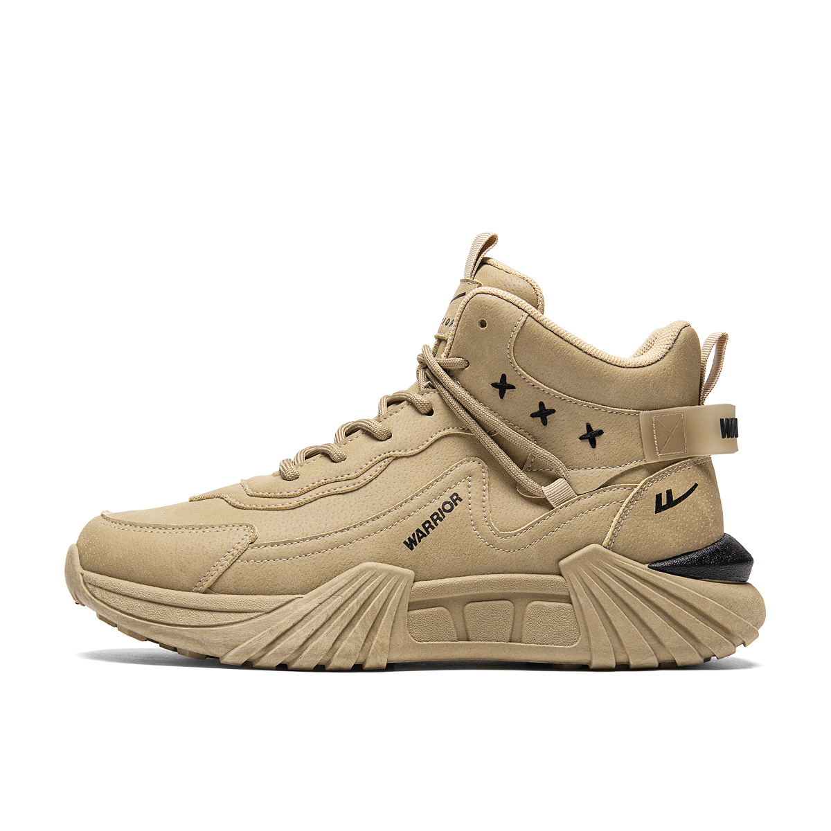 WARRIOR Кроссовки Chunky мужские Mid top Gray, Black, Khaki
WARRIOR Кроссовки Chunky мужские Mid top Gray, Black, Khaki