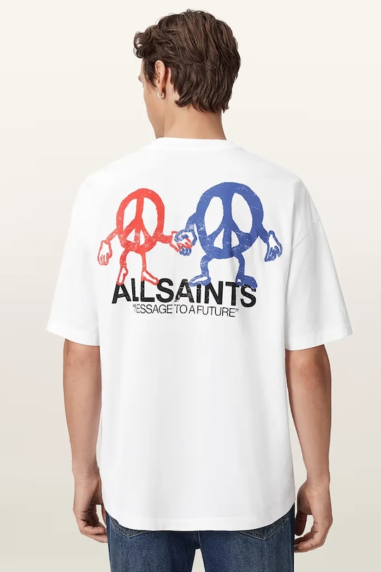 Футболка BEDFELLOW из хлопка Allsaints, белый
Футболка BEDFELLOW из хлопка Allsaints, белый