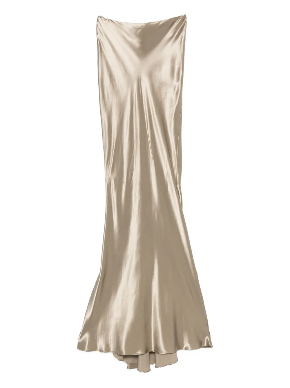 Юбка макси из атласа Nemesia с косым кроем THE ANDAMANE, золотой
Юбка макси из атласа Nemesia с косым кроем THE ANDAMANE, золотой