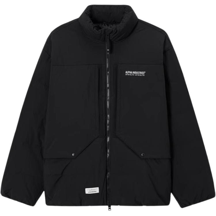 Унисекс пуховик Alpha Industries, черный
Унисекс пуховик Alpha Industries, черный