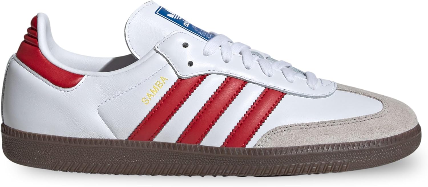 Мужские кроссовки Adidas Samba, белый/красный/серый
Мужские кроссовки Adidas Samba, белый/красный/серый