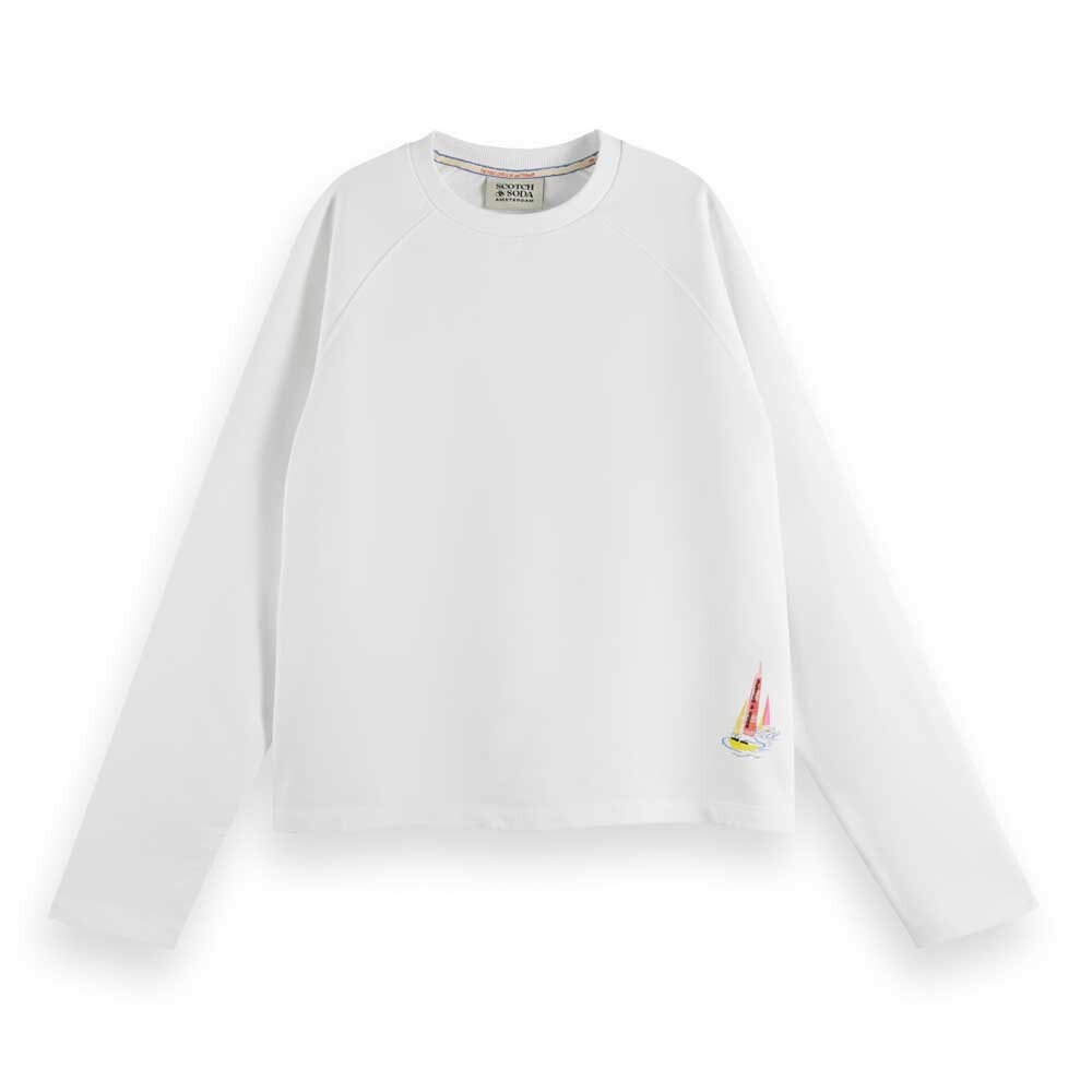 Толстовка Scotch & Soda Raglan, белый 
Толстовка Scotch & Soda Raglan, белый
