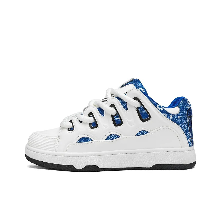 Boldi Kuki Низкие скейтерские кроссовки унисекс бело-сине-красные, цвет White Blue Red
Boldi Kuki Низкие скейтерские кроссовки унисекс бело-сине-красные, цвет White Blue Red