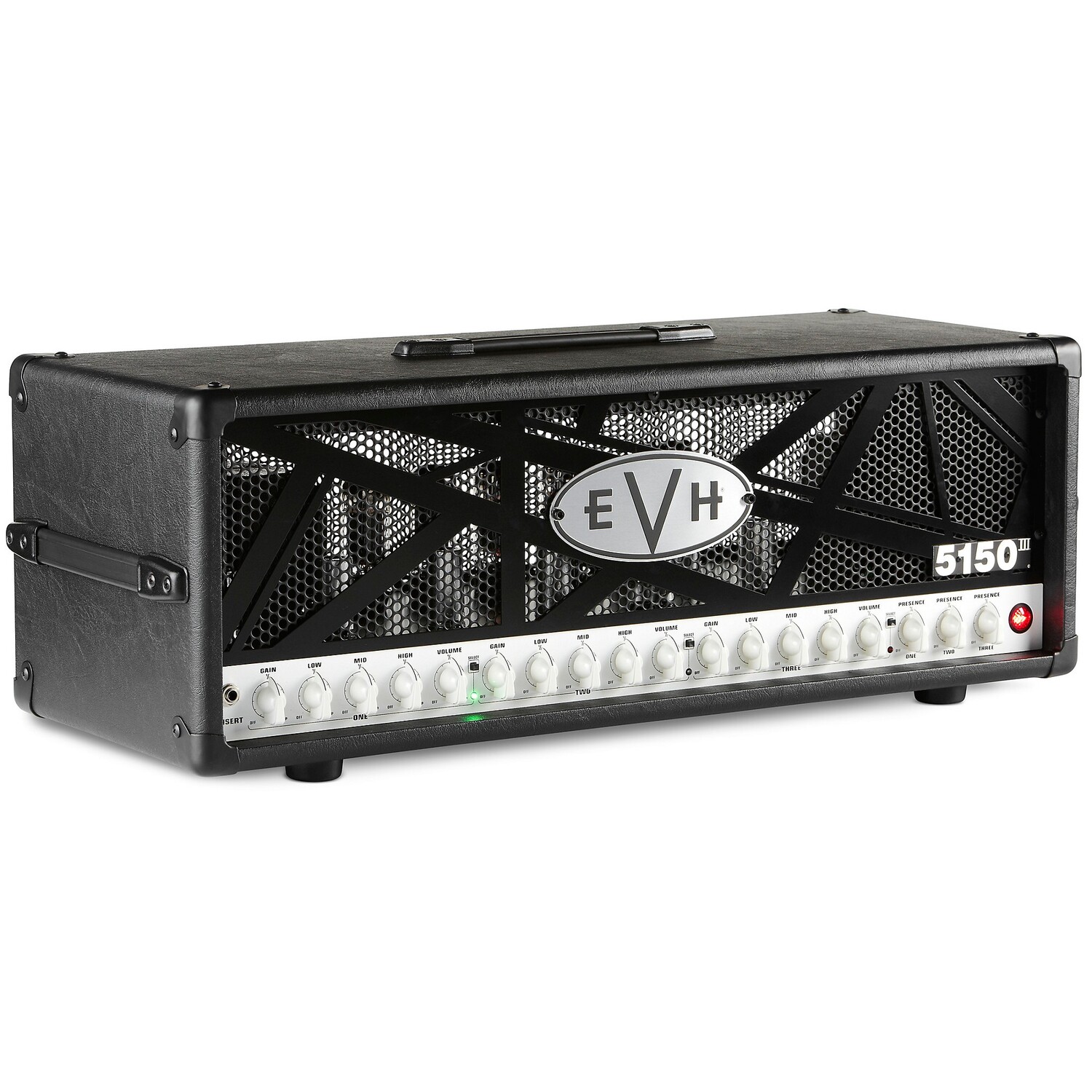 EVH 5150III 3-канальный ламповый гитарный усилитель мощностью 100 Вт, черный
EVH 5150III 3-канальный ламповый гитарный усилитель мощностью 100 Вт, черный