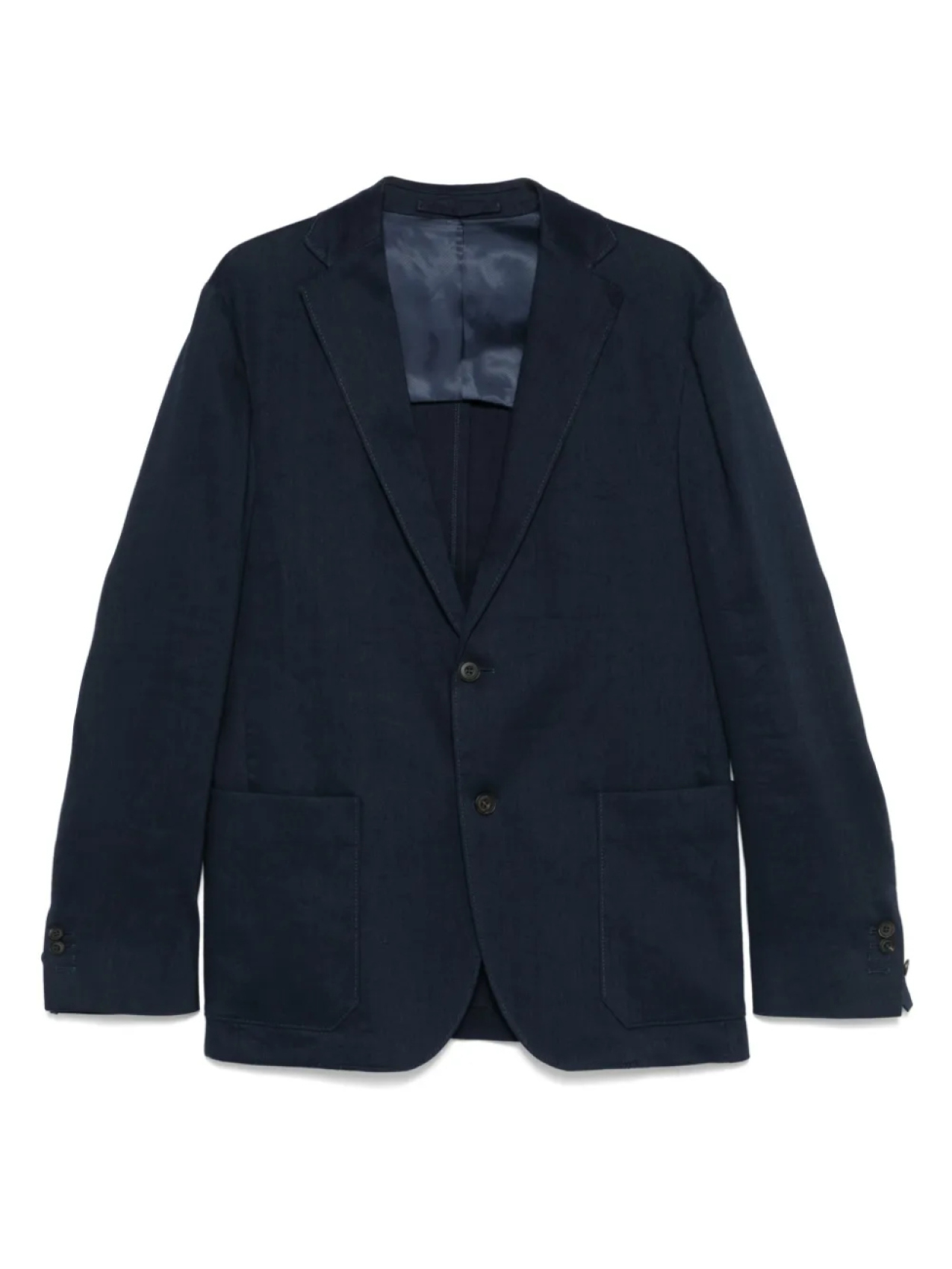 Однобортный блейзер Corneliani, синий 
Однобортный блейзер Corneliani, синий