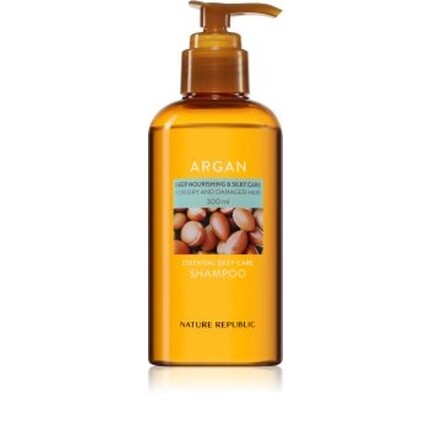 Шампунь Argan Essential Deep Care - 300 мл Nature Republic 
Шампунь Argan Essential Deep Care - 300 мл Nature Republic