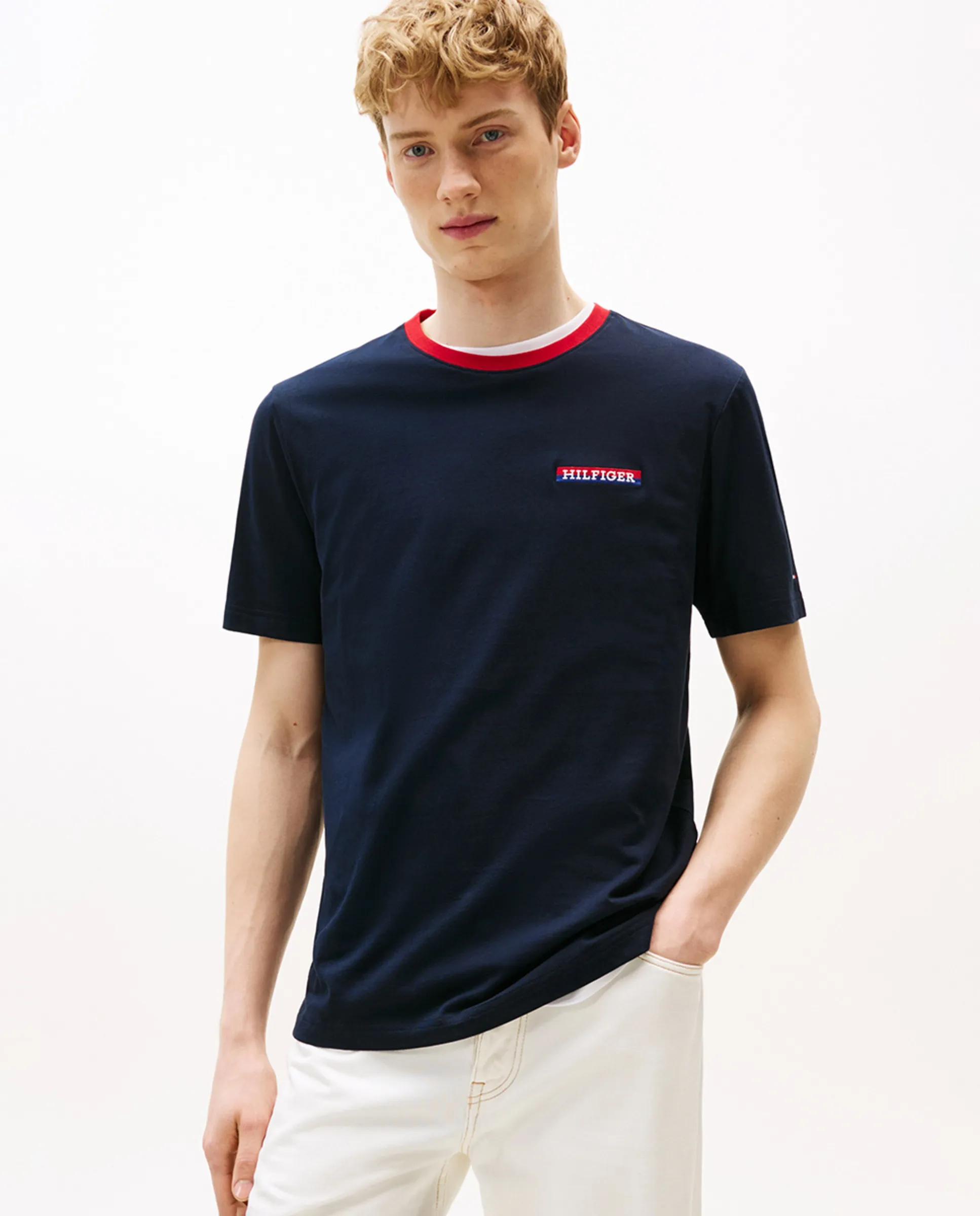 Мужская футболка с коротким рукавом Tommy Hilfiger, темно-синий
Мужская футболка с коротким рукавом Tommy Hilfiger, темно-синий