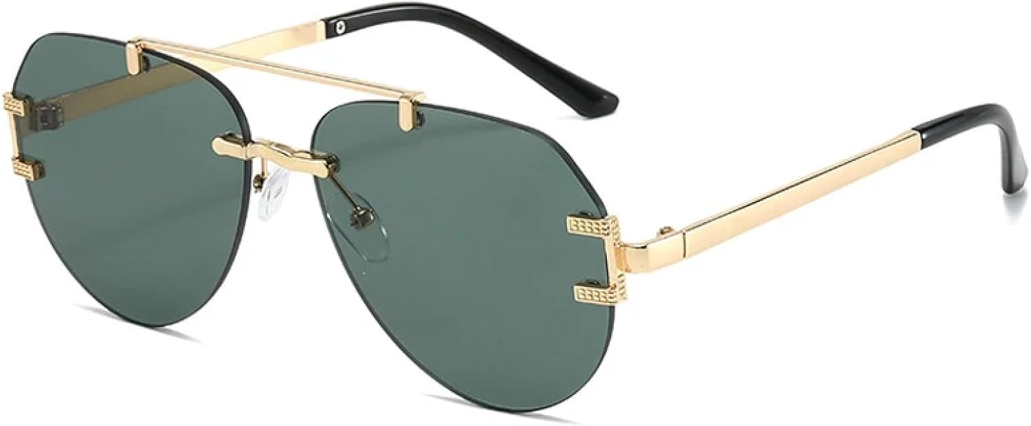 Качественные роскошные женские овальные солнцезащитные очки, классические металлические солнцезащитные очки для вождения с защитой от УФ-излучения, модные мужские повседневные солнцезащитные очки TKKTLLT, Gold G15
Качественные роскошные женские овальные солнцезащитные очки, классические металлические солнцезащитные очки для вождения с защитой от УФ-излучения, модные мужские повседневные солнцезащитные очки TKKTLLT, Gold G15