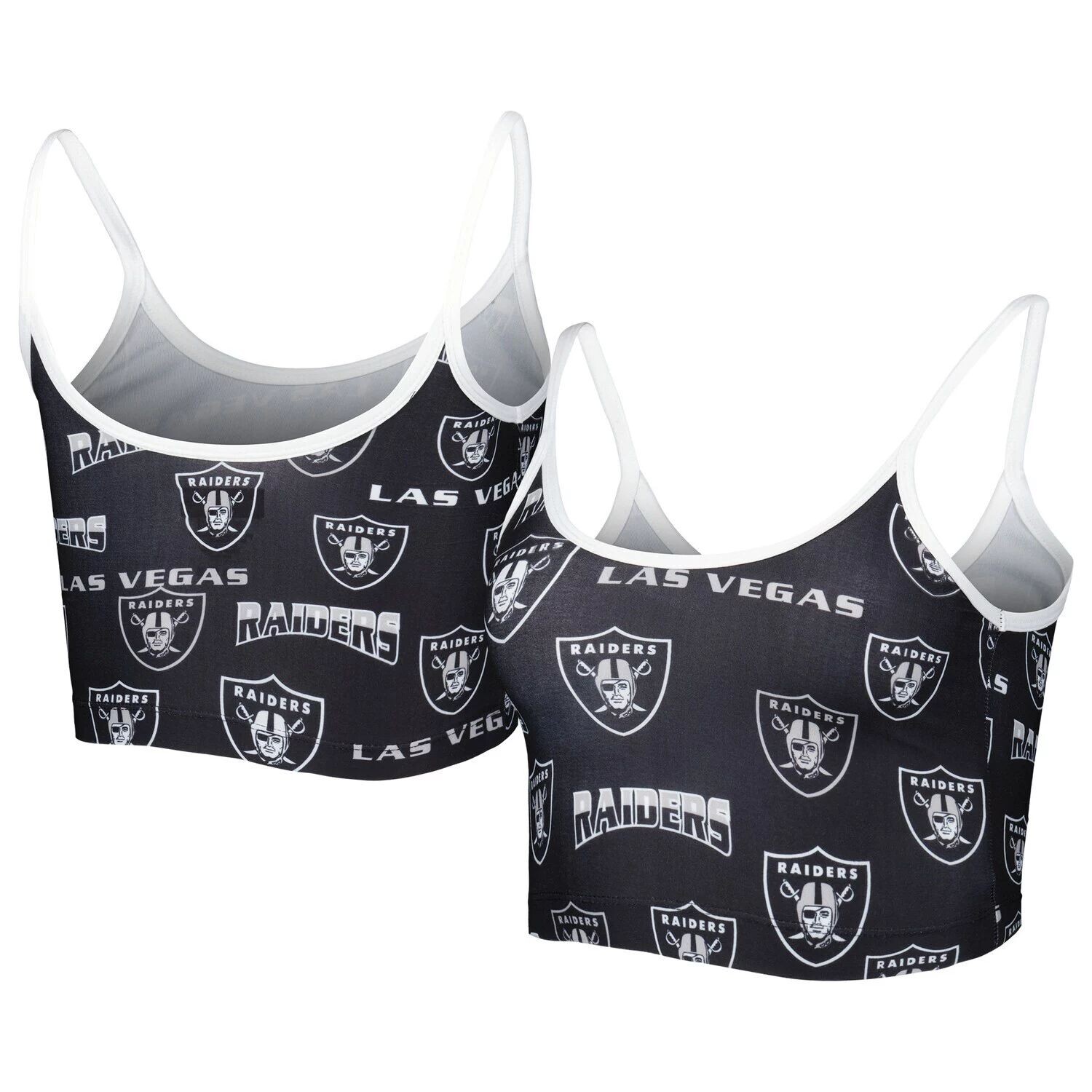 Женский спортивный бюстгальтер Concepts Sport черно-белый Las Vegas Raiders Breakthrough Allover Knit Sports Bra
Женский спортивный бюстгальтер Concepts Sport черно-белый Las Vegas Raiders Breakthrough Allover Knit Sports Bra