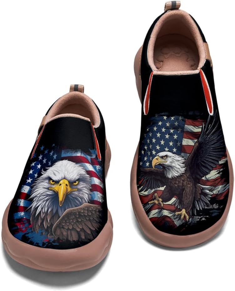 Мужские туристические туфли слипоны лоферы с рисунком, повседневные кроссовки для ходьбы, подошва с изображением волка Onehorse, Eagle_11
Мужские туристические туфли слипоны лоферы с рисунком, повседневные кроссовки для ходьбы, подошва с изображением волка Onehorse, Eagle_11