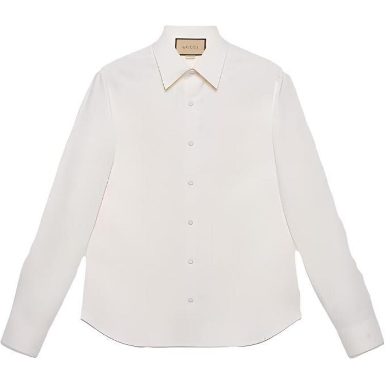 Рубашка мужская цвета слоновой кости Gucci, белый
Рубашка мужская цвета слоновой кости Gucci, белый